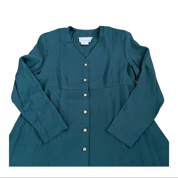 Motherhood Long Sleeve Button Down Top Sz M - Picture 3 of 10